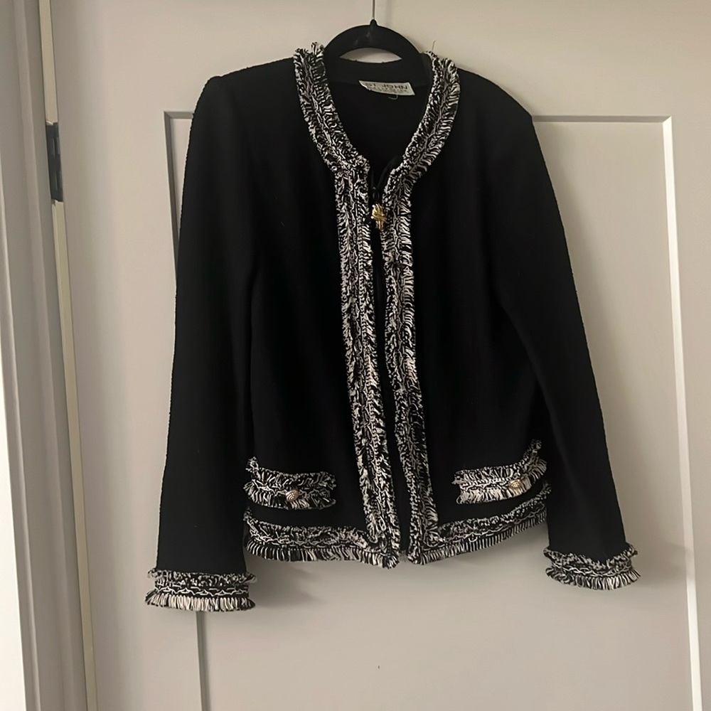 St John Collection knit jacket - image 2